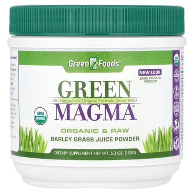 Порошок ячменной травы Green Foods Green Magma® Juice Powder, 150 г