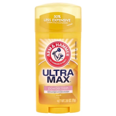 Антиперспирант Arm & Hammer UltraMax™ Deodorant Powder Fresh, оттенок Solid, 73 г, порошок