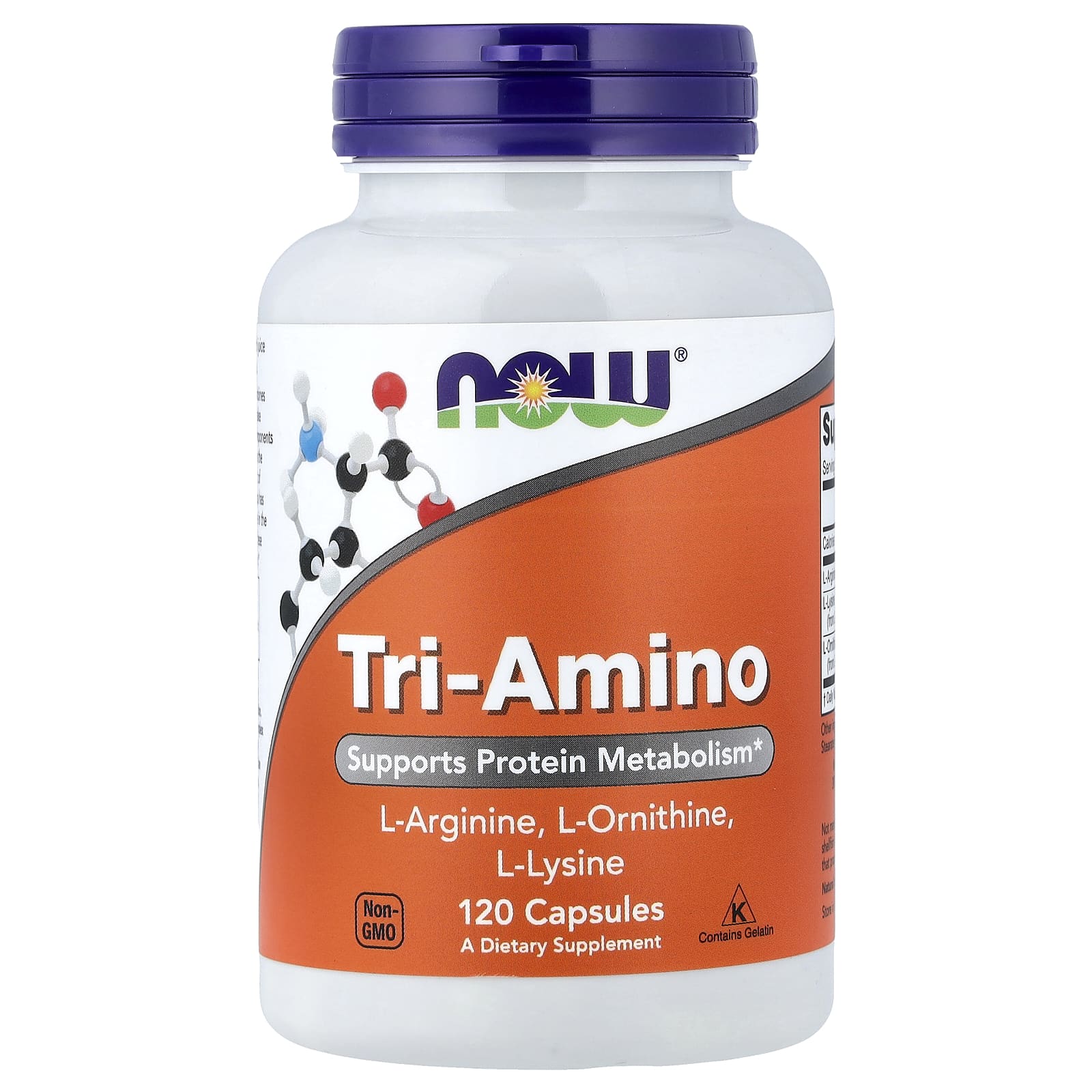 Аминокислотный комплекс Tri-Amino NOW Foods, 120 капсул