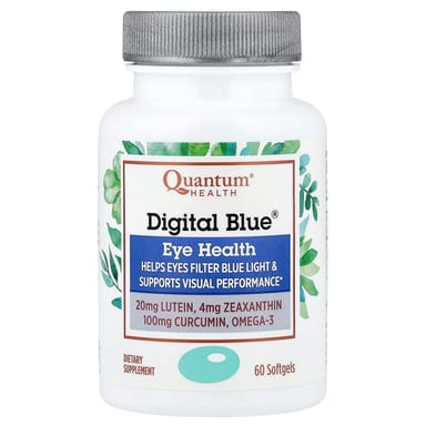 БАД Digital Blue®, для здоровья глаз, 60 мягких капсул