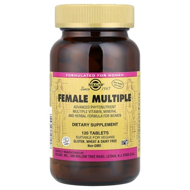 Solgar, Female Multiple, 120 Tablets