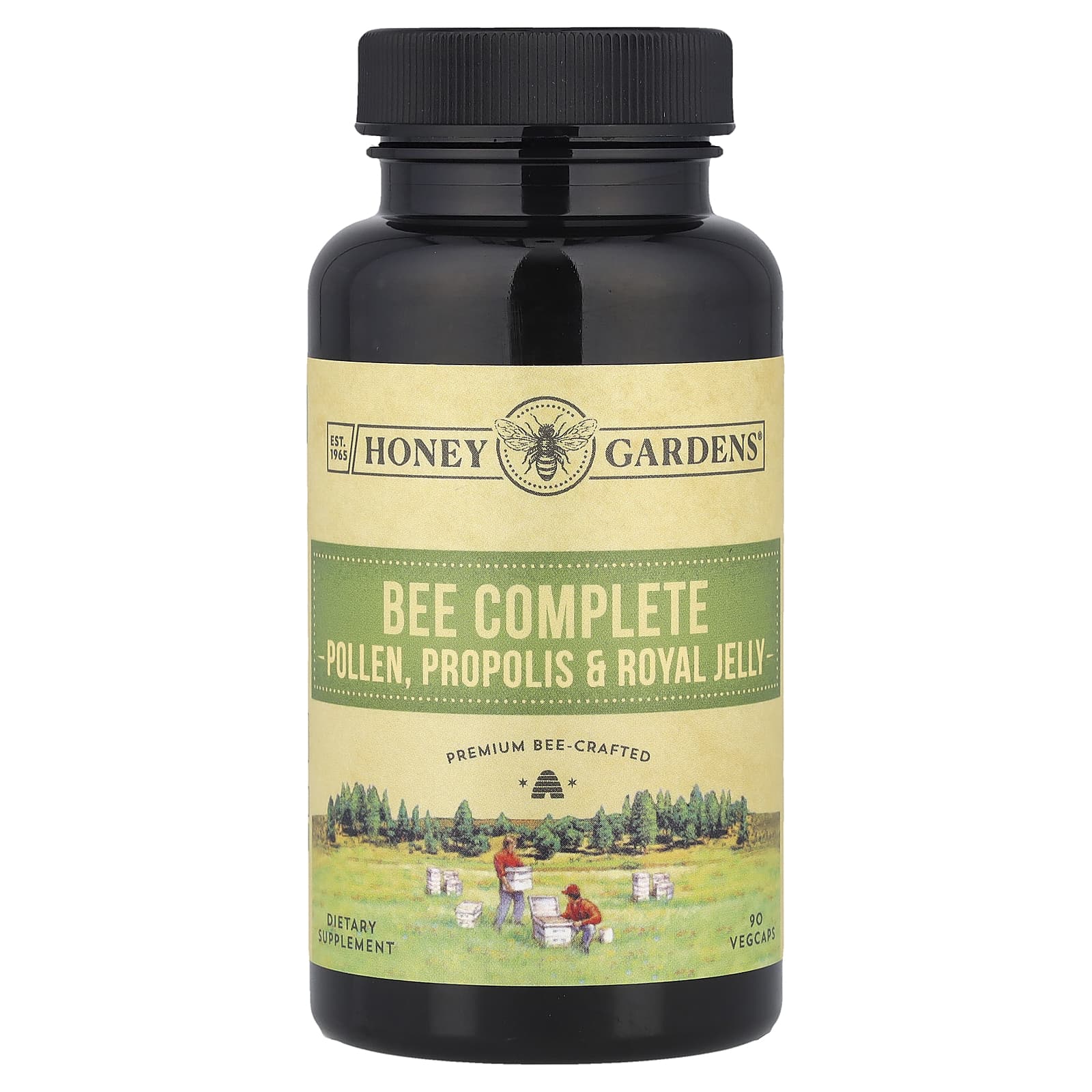 Прополис Zand Bee Complete & Royal Jelly, оттенок Pollen, 90 растительных капсул