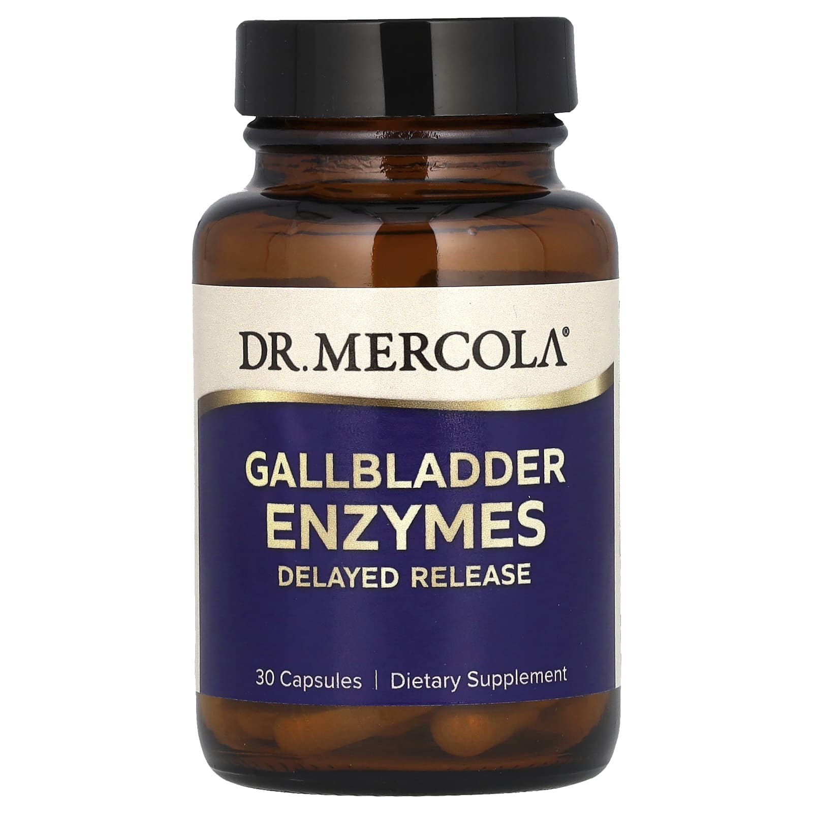 Ферменты Dr. Mercola Gallbladder, 30 капсул