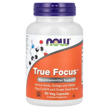 Комплекс True Focus NOW Foods, 90 растительных капсул