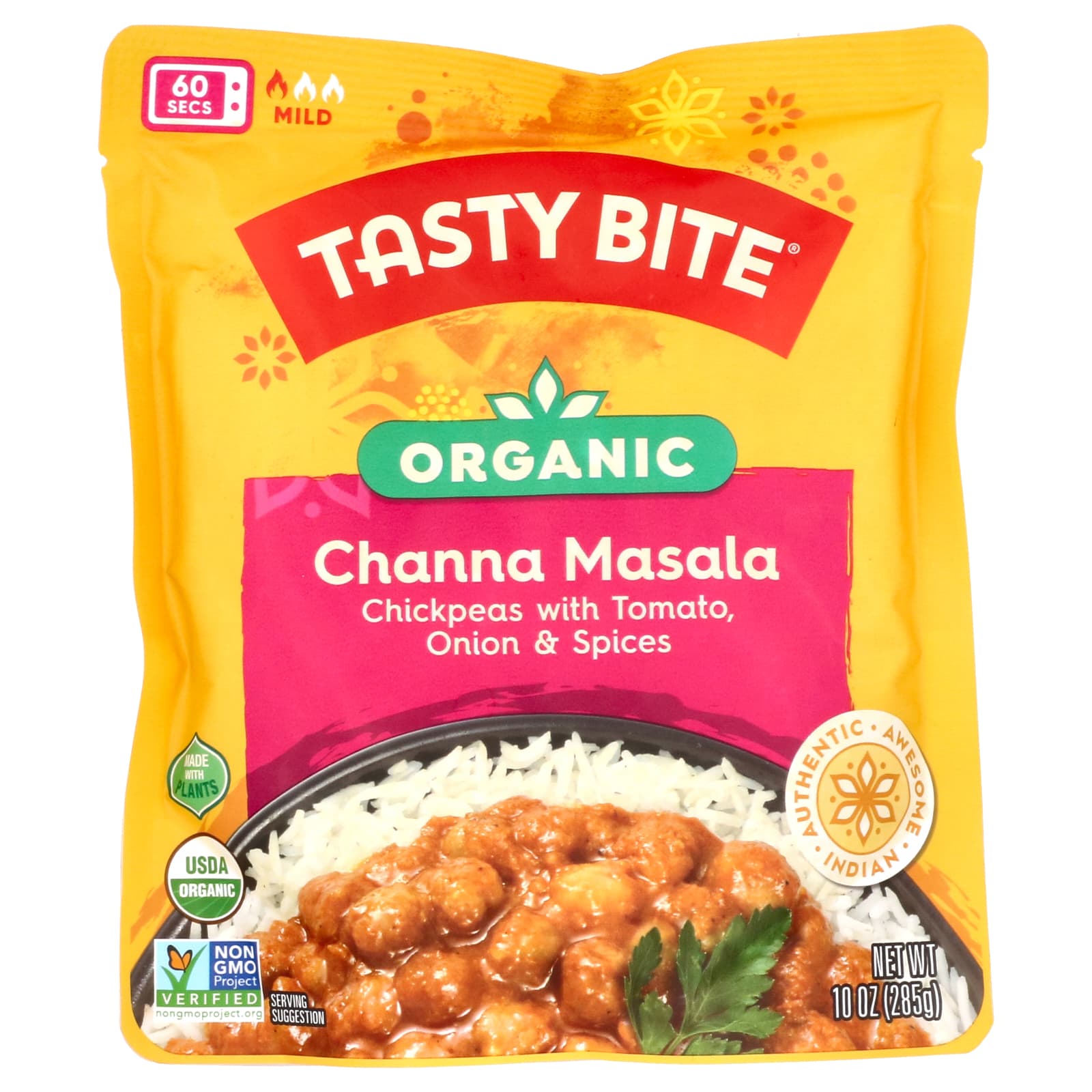 Органическая Чанна Масала Tasty Bite, 10 унций (285 г)