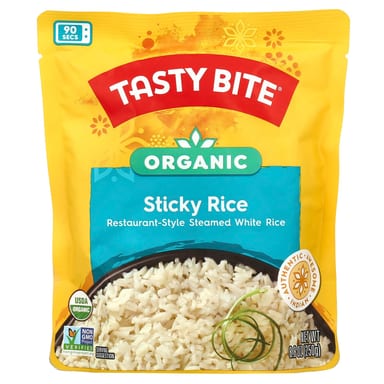 Рис Tasty Bite Organic Sticky, 250 г