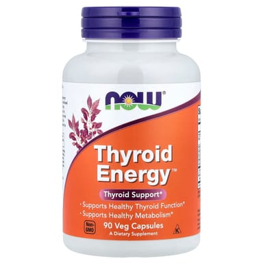 Комплекс Thyroid Energy NOW Foods™, 90 растительных капсул