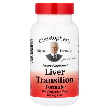 Комплекс Christopher's Original Formulas Liver Transition, оттенок 100 Vegetarian Caps
