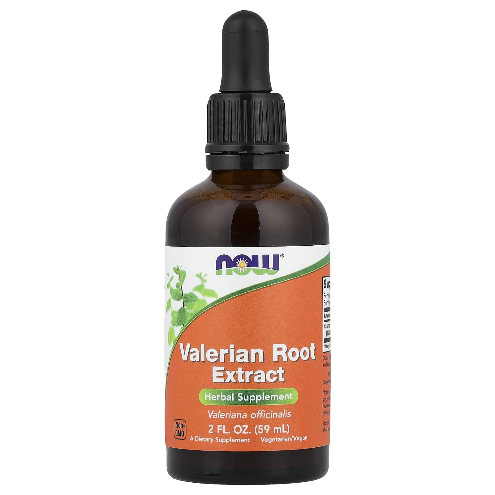 Корень валерианы NOW Foods Extract, 59 мл