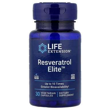 Ресвератрол Life Extension Elite™, 30 растительных капсул