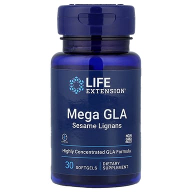 Мега ГЛА Life Extension, 30 мягких капсул