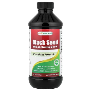 Масло черного тмина Best Naturals, 236 мл