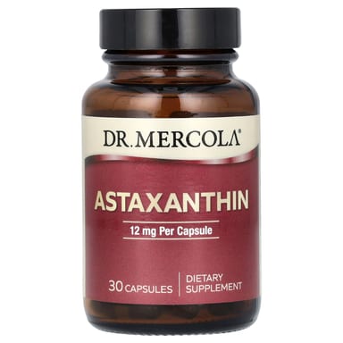 Астаксантин Dr. Mercola, 12 мг, 30 капсул