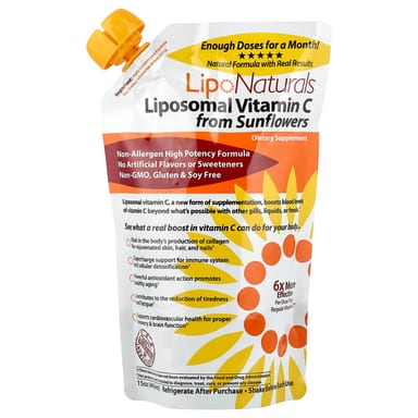 Витамин C Lipo Naturals Liposomal from Sunflowers, 443 мл
