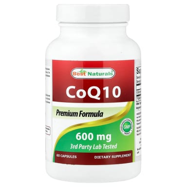 Коэнзим Q10 Best Naturals, 600 мг, 60 капсул