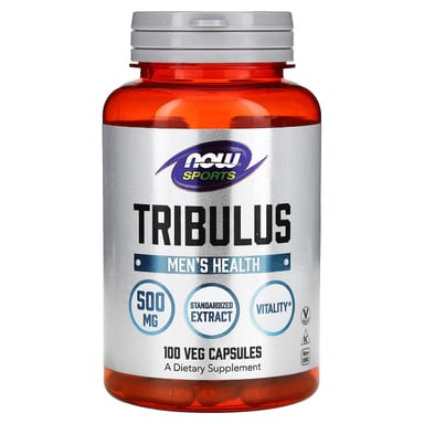 Трибулус NOW Foods Tribulus Men's Health, 500 мг, 100 растительных капсул