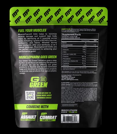 BCAA MusclePharm EAA Recovery Watermelon Crush, 366 г