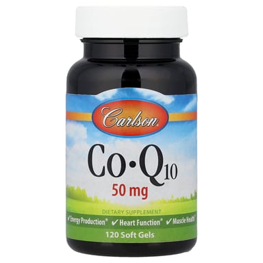 Коэнзим Q10 Carlson, 50 мг, 120 мягких капсул