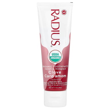 Зубная паста RADIUS Organic Clove Cardamom, 85 г
