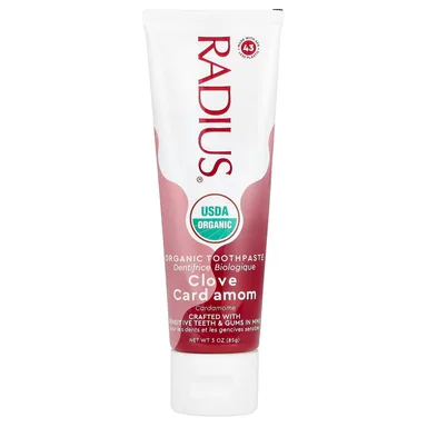 Фото товара: Зубная паста RADIUS Organic Clove Cardamom, 85 г
