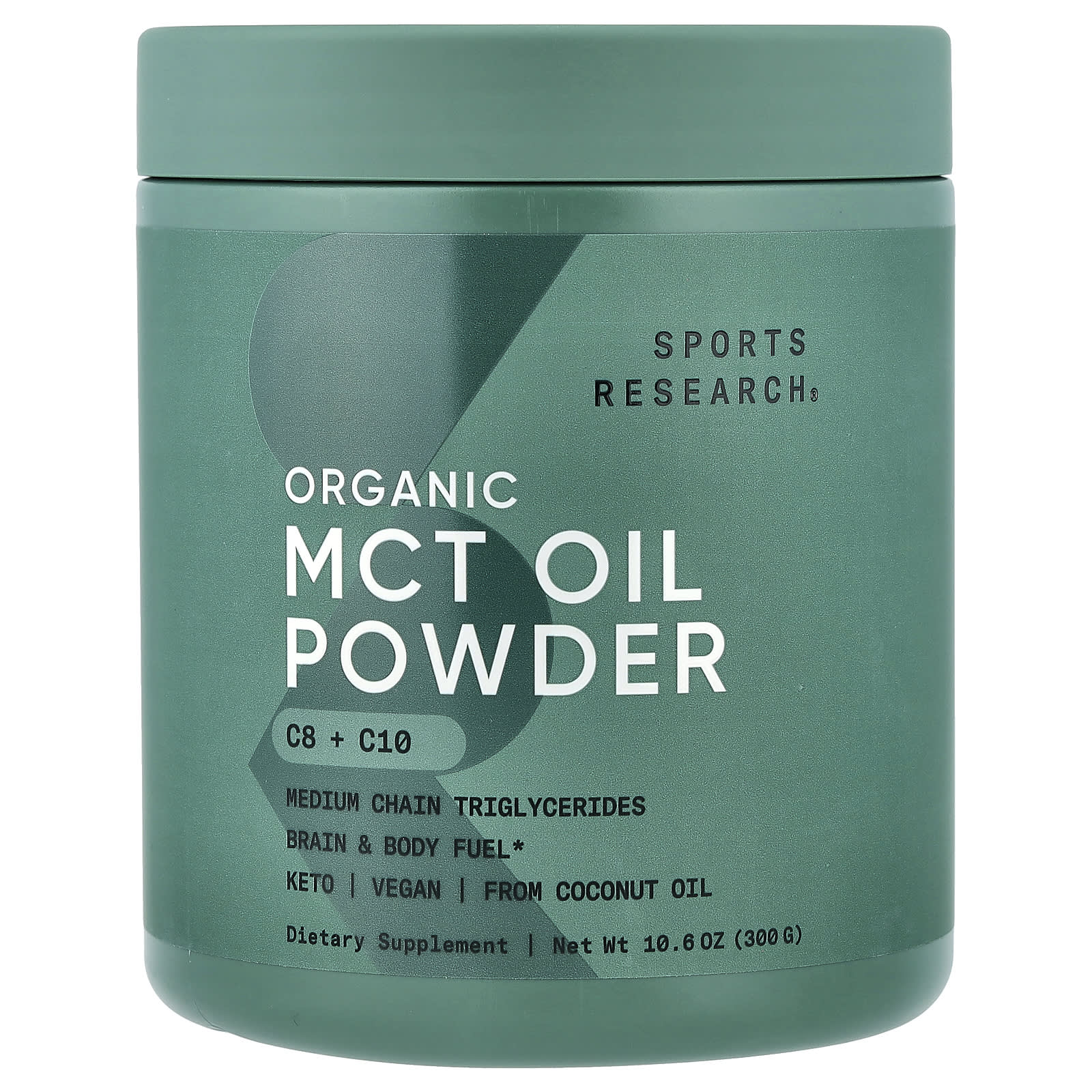 Порошок Sports Research Organic MCT Oil, 300 г — фото 6
