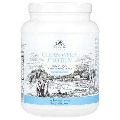 Сывороточный протеин Mt. Capra Clean Unsweetened, 453 г