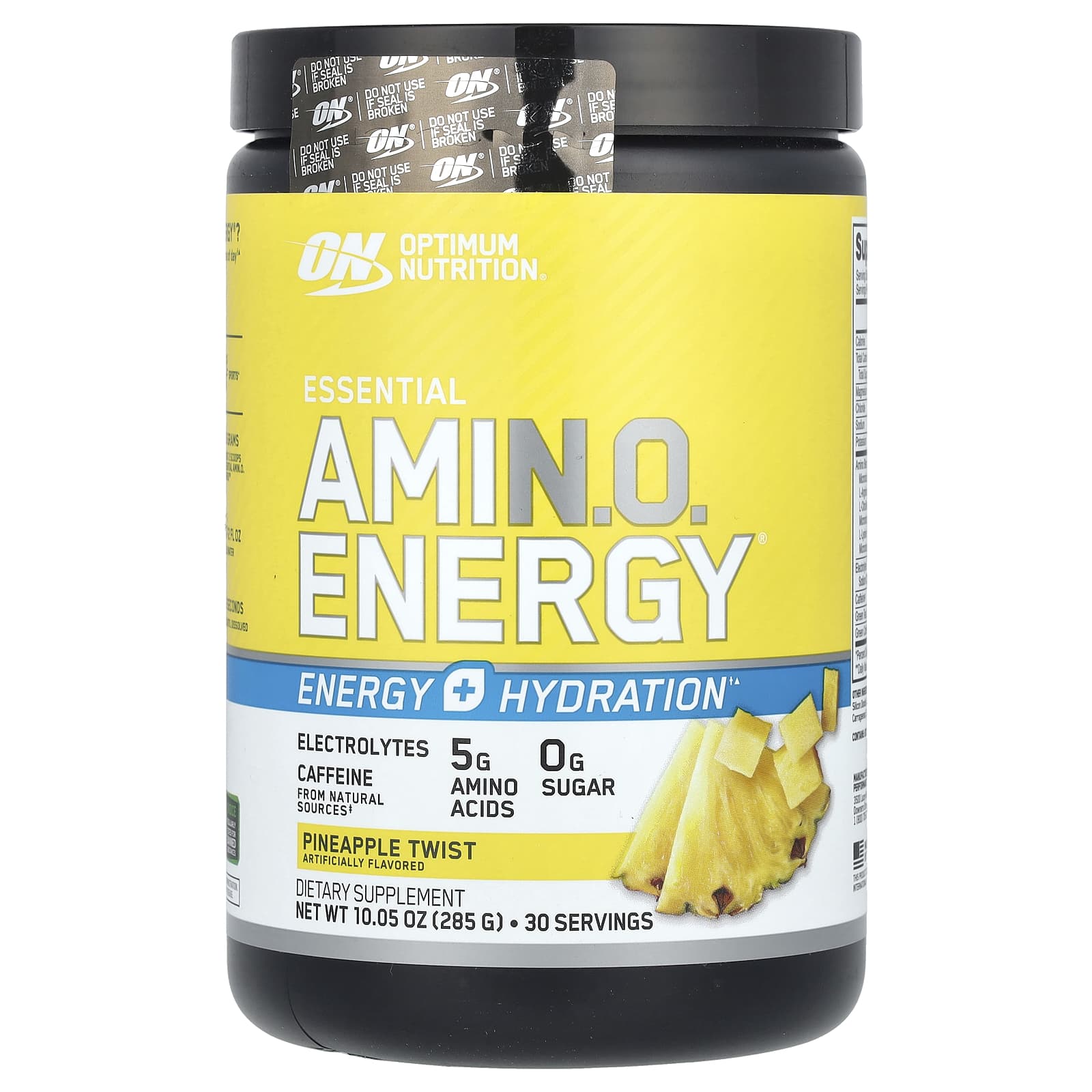 Энергетический напиток Optimum Nutrition, 285 г (10.05 oz) ананасовый вкус