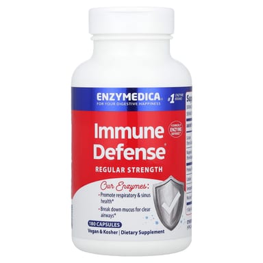 Комплекс для иммунитета Enzymedica® Regular Strength, 180 капсул
