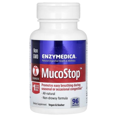 Комплекс MucoStop Enzymedica, 96 капсул