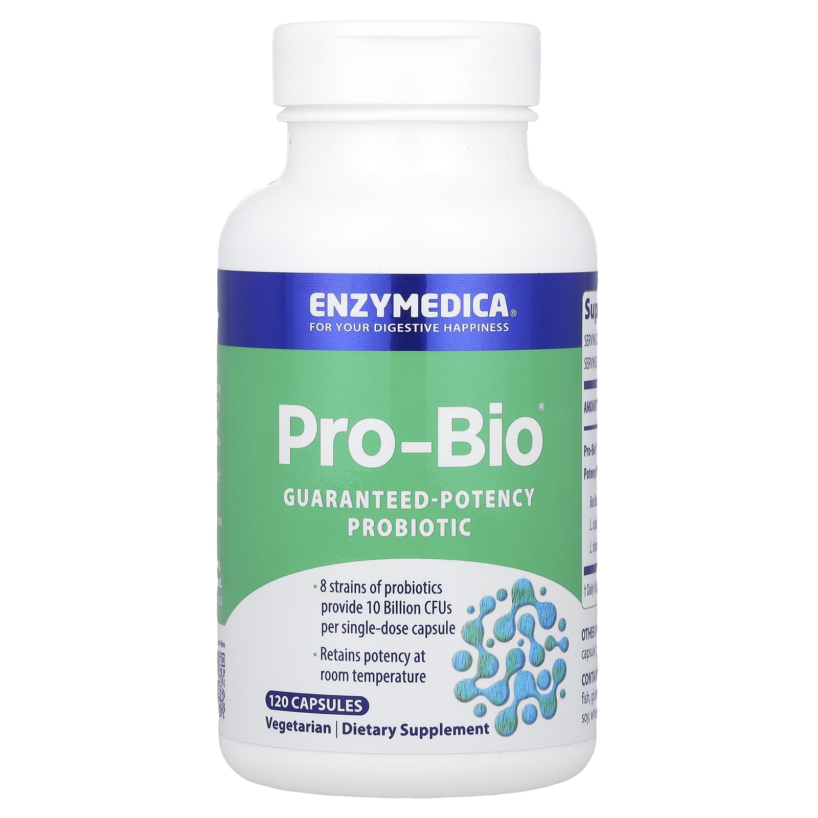Пробиотик Pro-Bio Enzymedica®, 120 капсул