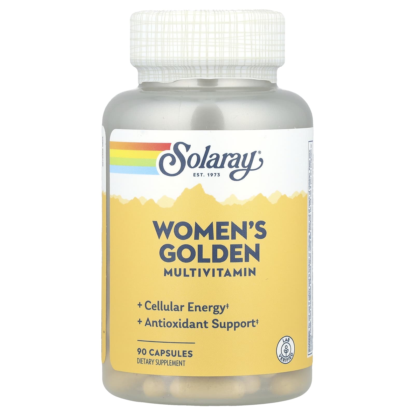 Мультивитамины Solaray Women's Golden, 90 капсул