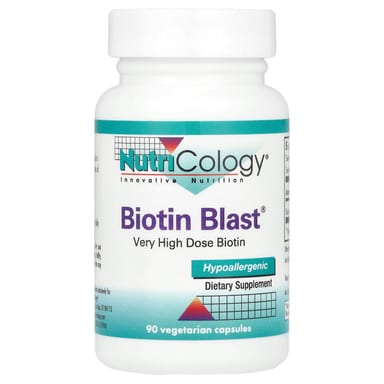 Биотин Nutricology Blast®, 100 мг, 90 растительных капсул