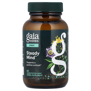 Стрессоустойчивость Gaia Herbs, 60 жидких фитокапсул®