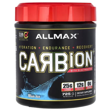 Электролиты ALLMAX CARBION+™ With Blue Ice, 725 г