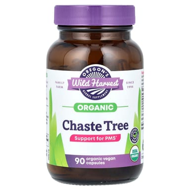 Витекс Oregon's Wild Harvest Organic, 440 мг, 90 растительных капсул