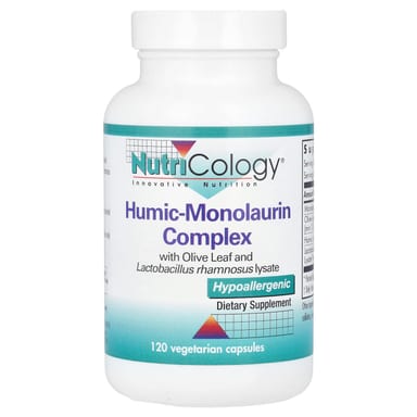 Комплекс Nutricology Humic-Monolaurin, 120 растительных капсул