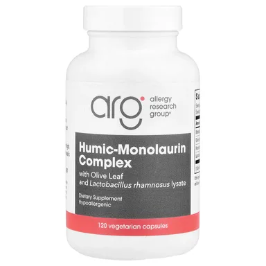 Фото товара: Комплекс Allergy Research Group Humic-Monolaurin, 120 растительных капсул