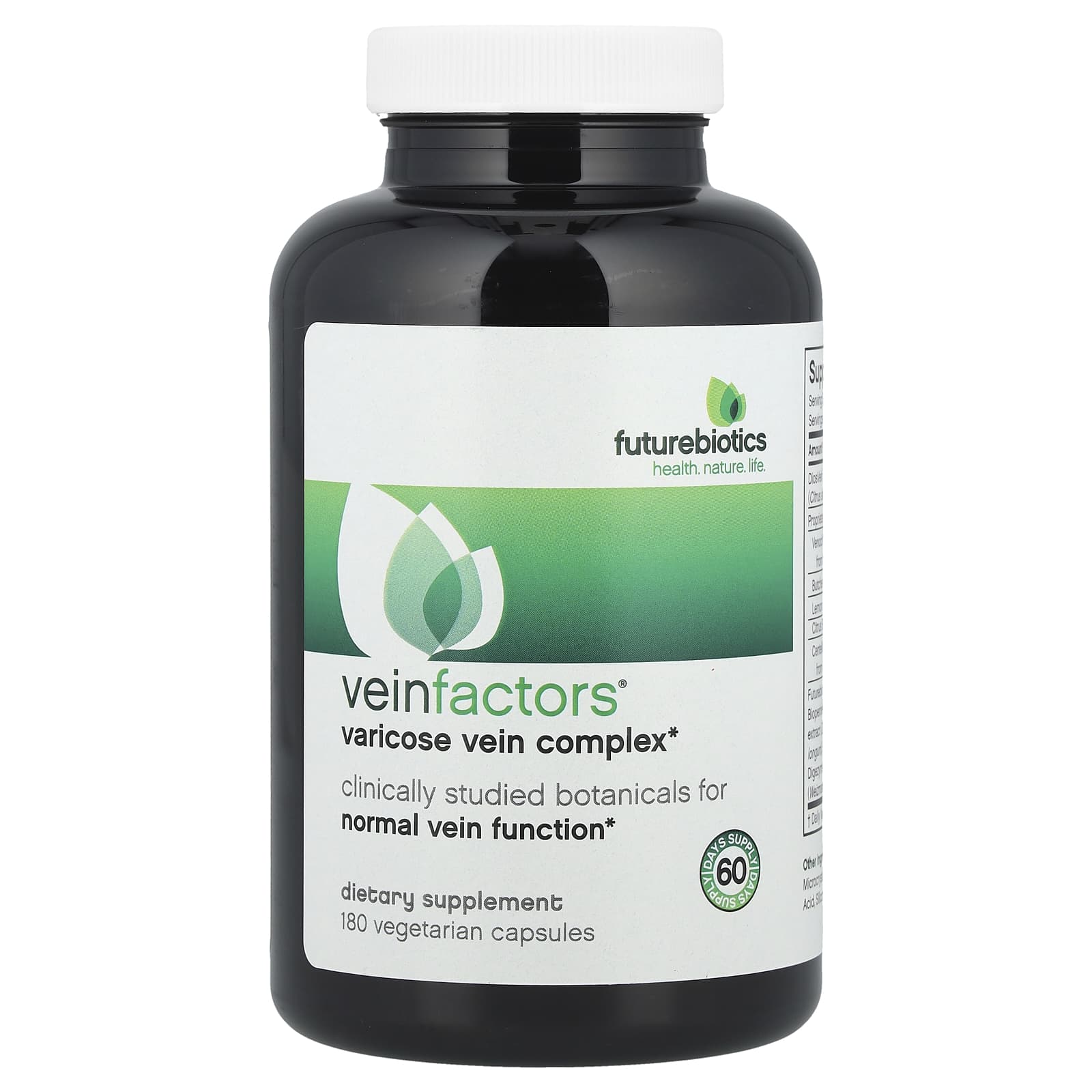 Комплекс Futurebiotics VeinFactors® Varicose Vein, 180 растительных капсул