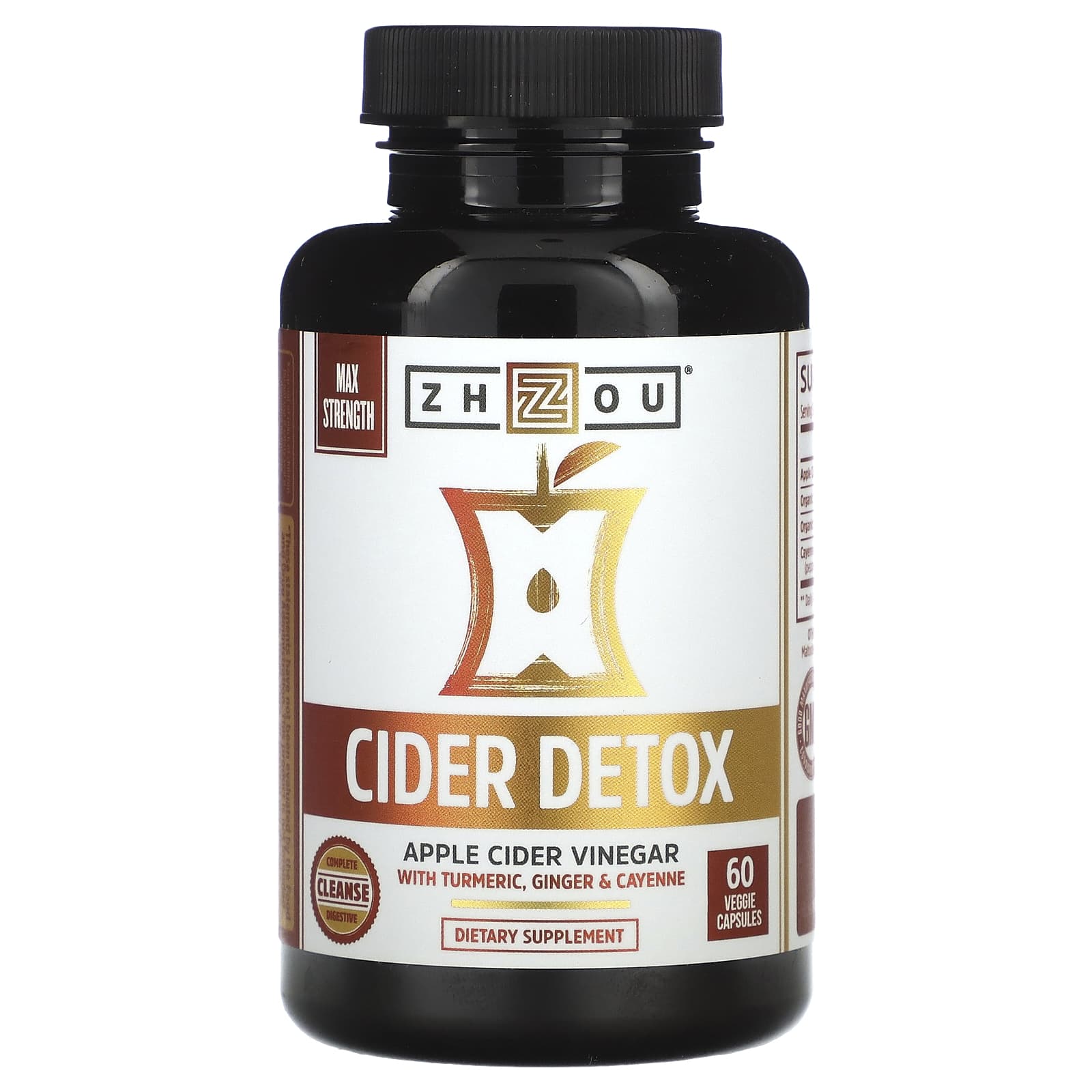 Детокс Zhou Nutrition, 60 растительных капсул