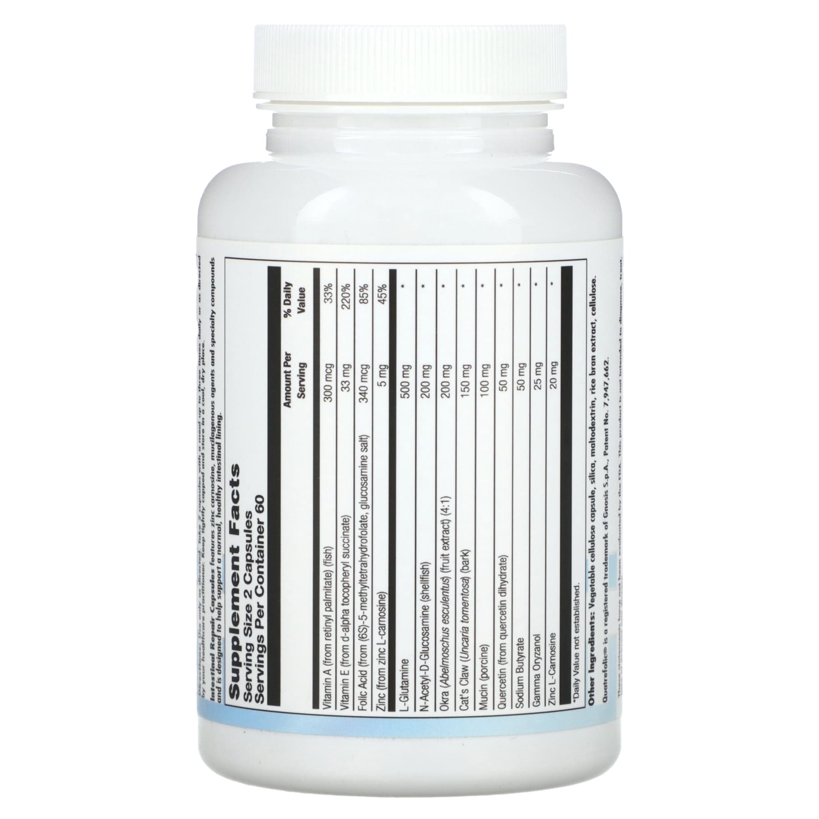 Капсулы для восстановления кишечника Nutra BioGenesis, 120 капсул — фото 2