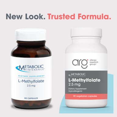 Метилфолат (5-MTHF) Metabolic Maintenance, 90 растительных капсул