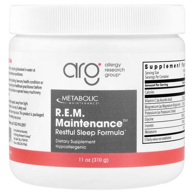 R.E.M. Maintenance™ Metabolic Maintenance, 310 г