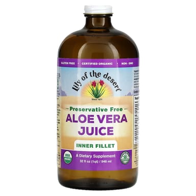 Сок алоэ вера Lily of the Desert Inner Fillet Preservative Free, 946 мл