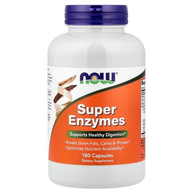 Ферменты NOW Foods Super, 180 капсул