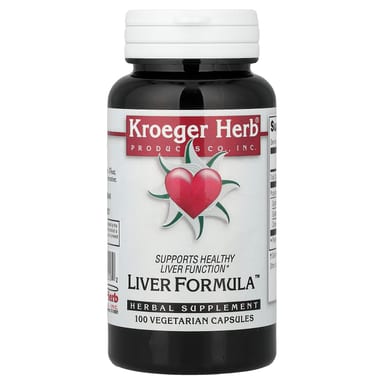 Комплекс Kroeger Herb Co Liver™, 100 растительных капсул