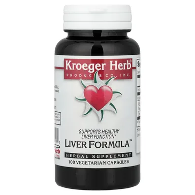 Фото товара: Комплекс Kroeger Herb Co Liver™, 100 растительных капсул