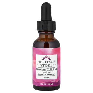 Йод Heritage Store Nascent Colloidal, 30 мл