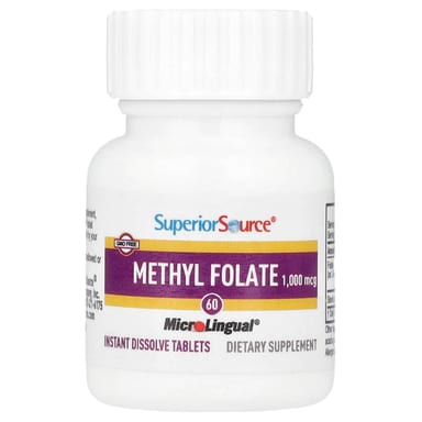 Фолат Superior Source Methyl 60, 1000 мкг, таблетки
