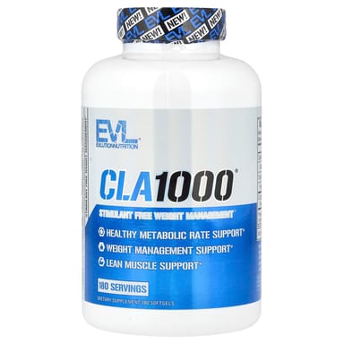 CLA1000® EVLution Nutrition, 180 мягких капсул
