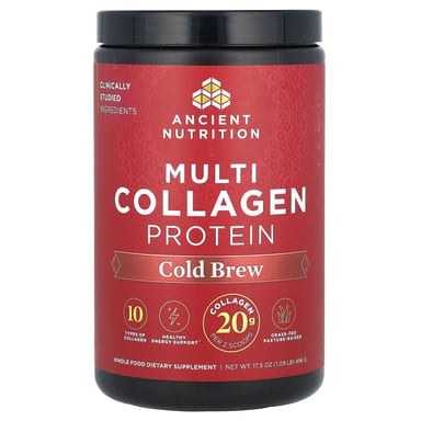 Коллагеновый протеин Ancient Nutrition Multi Cold Brew, 496 г